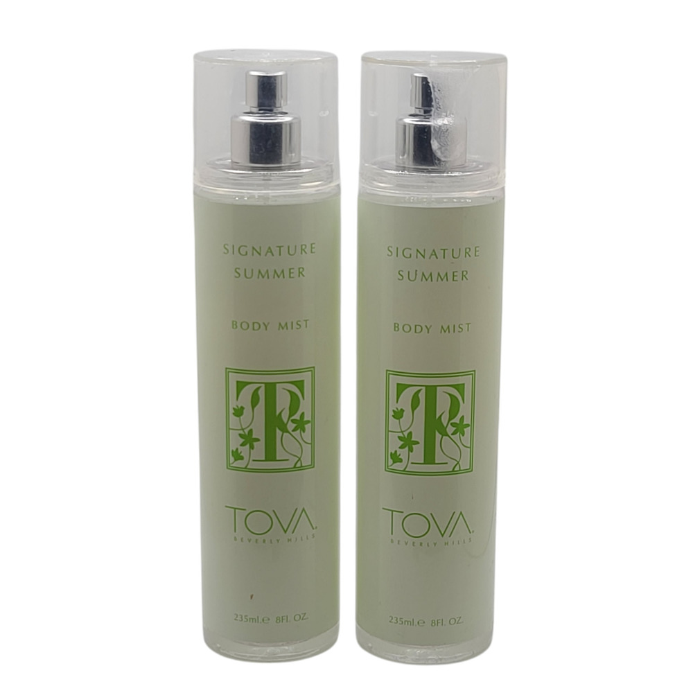 2 Pack Tova Signature Summer Body Mist 8oz *See Description*